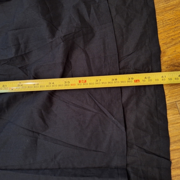 NWT La Vie En Rose Black Smocked Bust, Open Back Lightweight Maxi Dress Sz Large - Picture 13 of 13